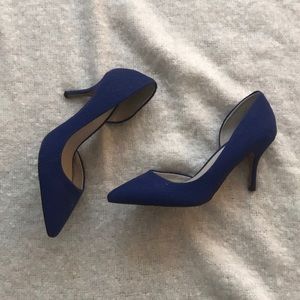 ELECTRIC BLUE ALDO HEELS